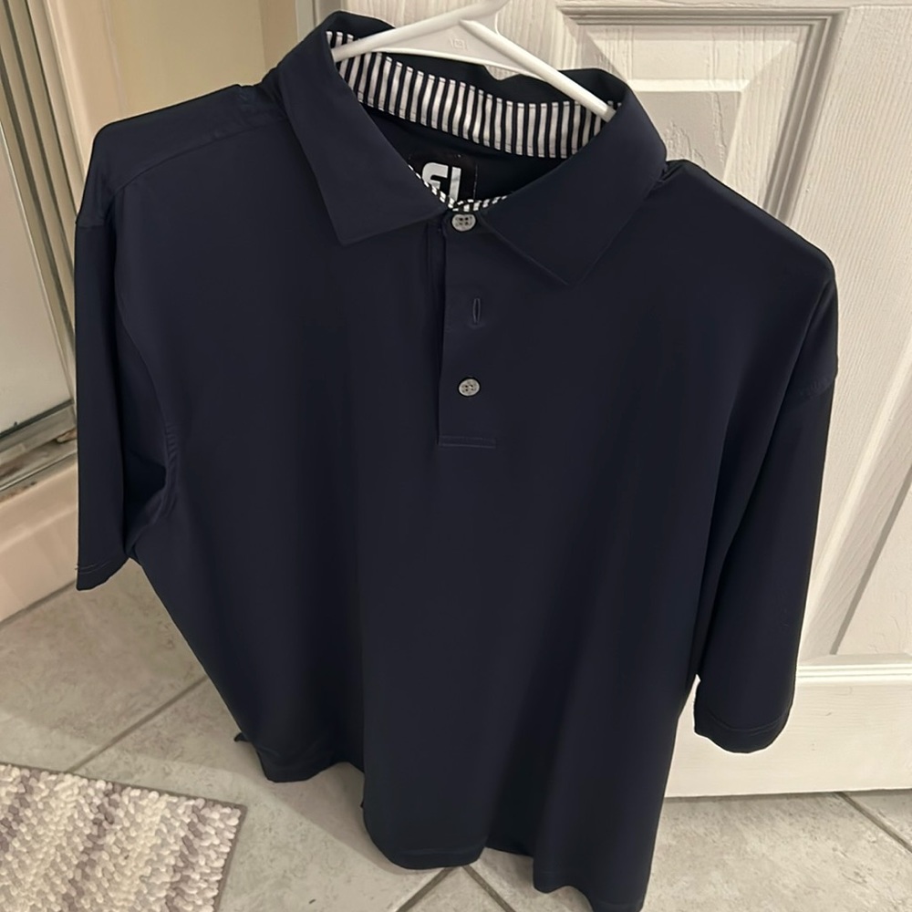 Navy FootJoy Polo